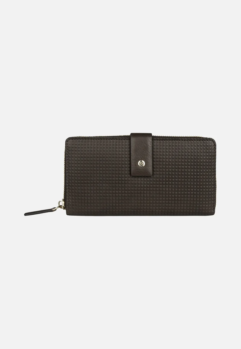 Noemi Ladies Long Zip Wallet Brown - Portemonnaie