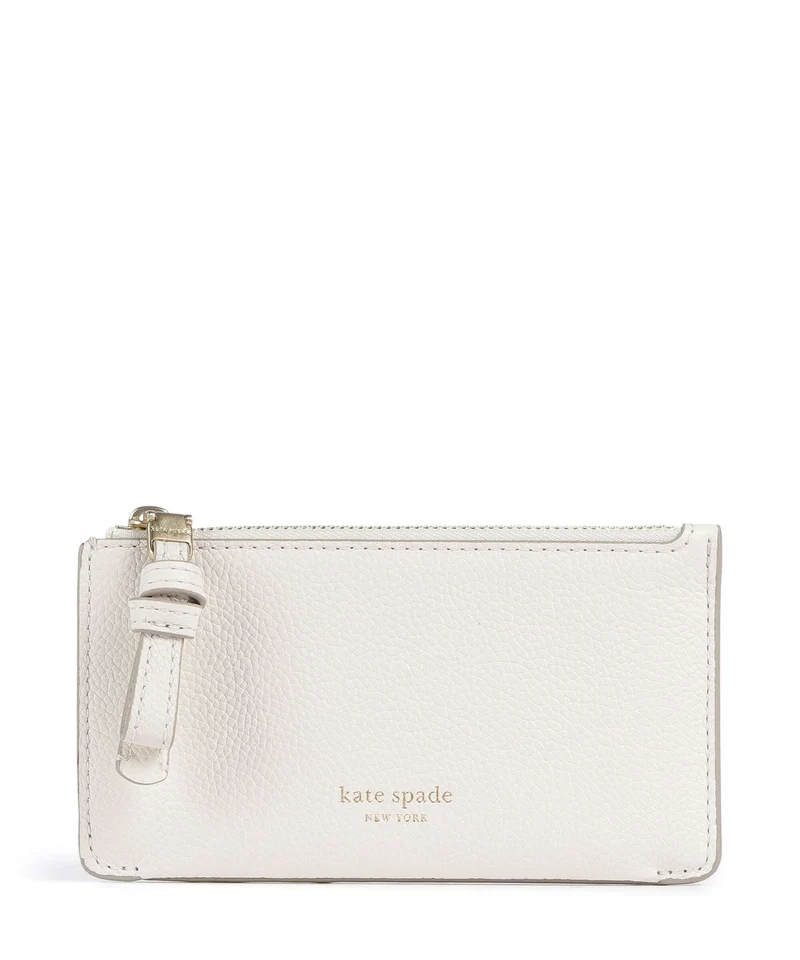 Kate Spade New York Loop Kreditkartenetui cashew milk