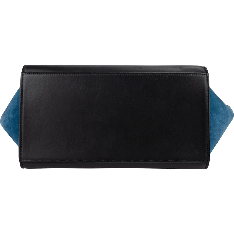 Céline Tricolor Leather Trapeze Handbag