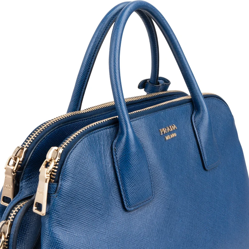 Prada Saffiano Leather Promenade Handbag