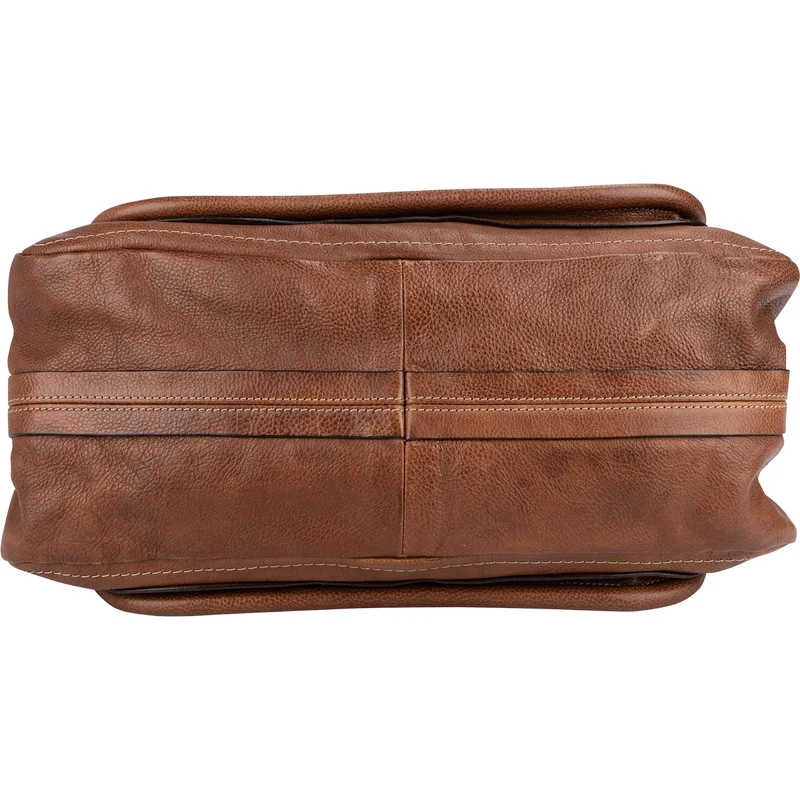 Chloé Brown Leather Paraty Handbag