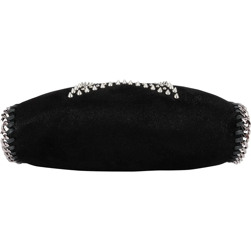 Stella McCartney Studded Star Shaggy Falabella Fold Over Tote Crossbody Bag