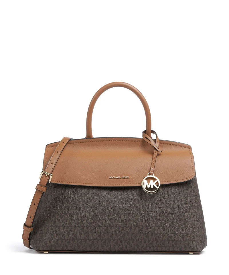 Michael Kors Landry Medium Handtasche brown/acorn