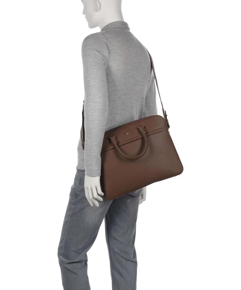 BOSS Ray Aktentasche medium brown