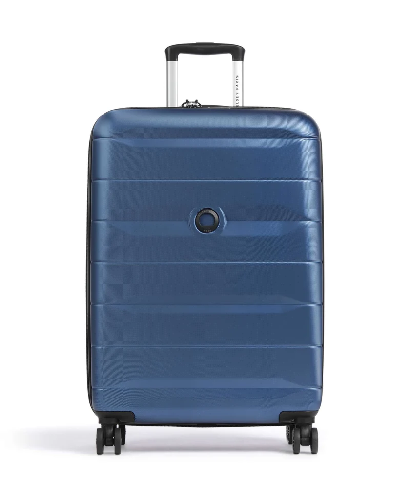 Delsey Paris Comete 4 4-Rollen Trolley light blue