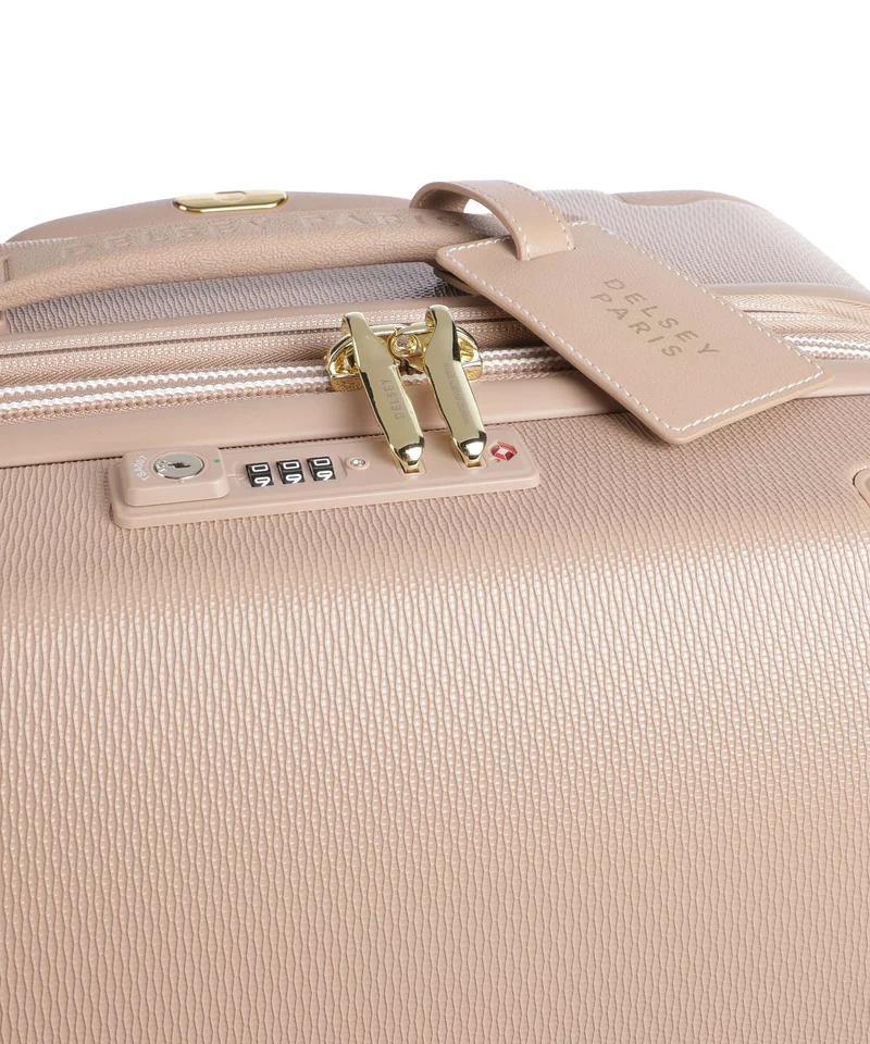 Delsey Paris Chatelet Air 2.0 4-Rollen Trolley beige rose