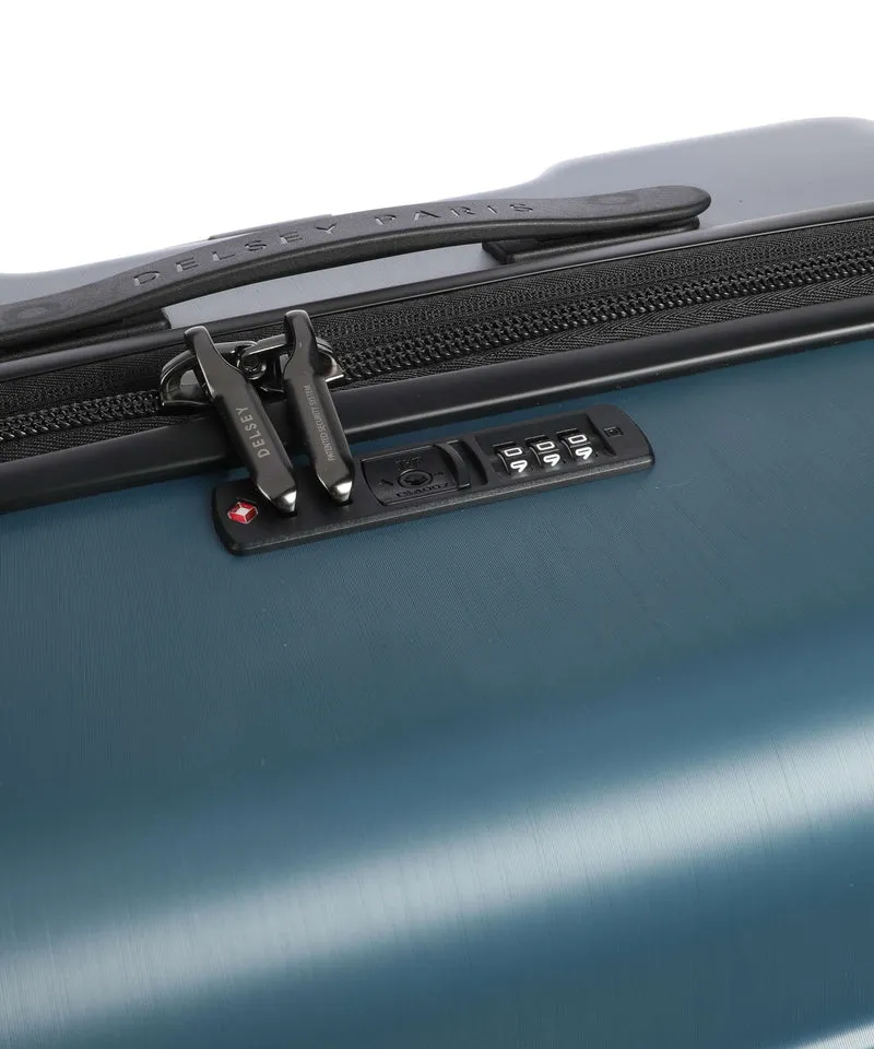 Delsey Paris Freestyle 4-Rollen Trolley blue