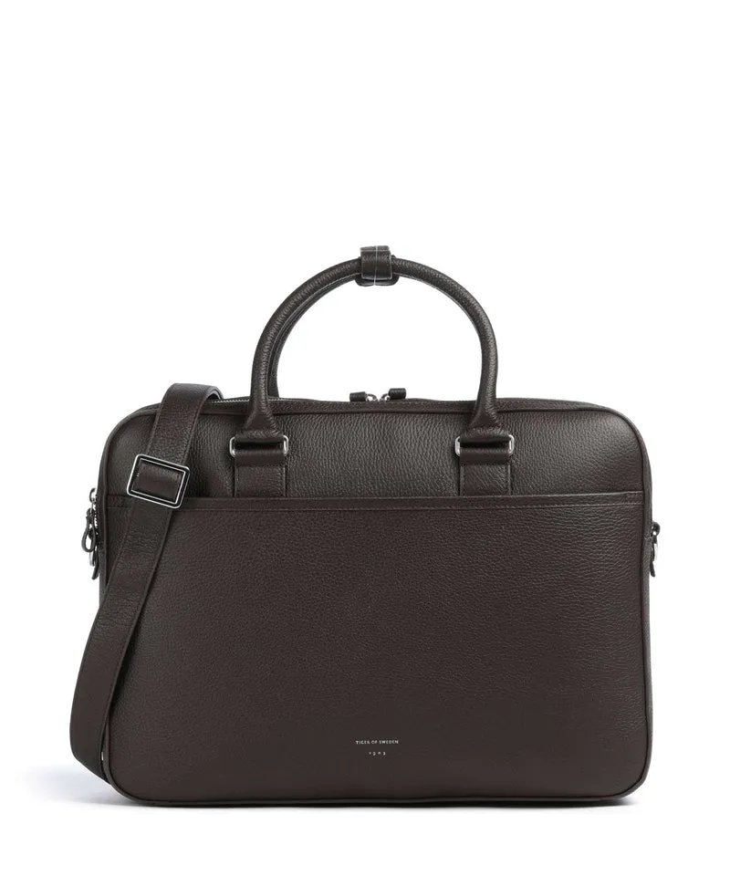 Tiger of Sweden Burin Aktentasche dark brown