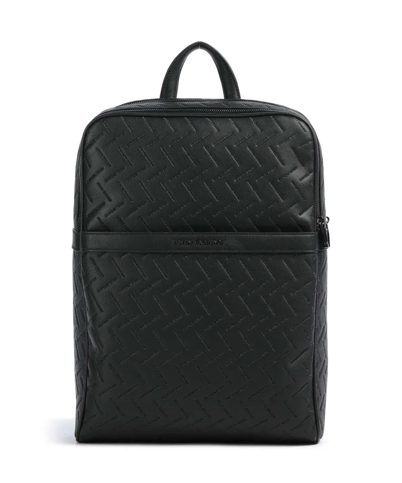 Armani Exchange Ginevra Embossed Rucksack black