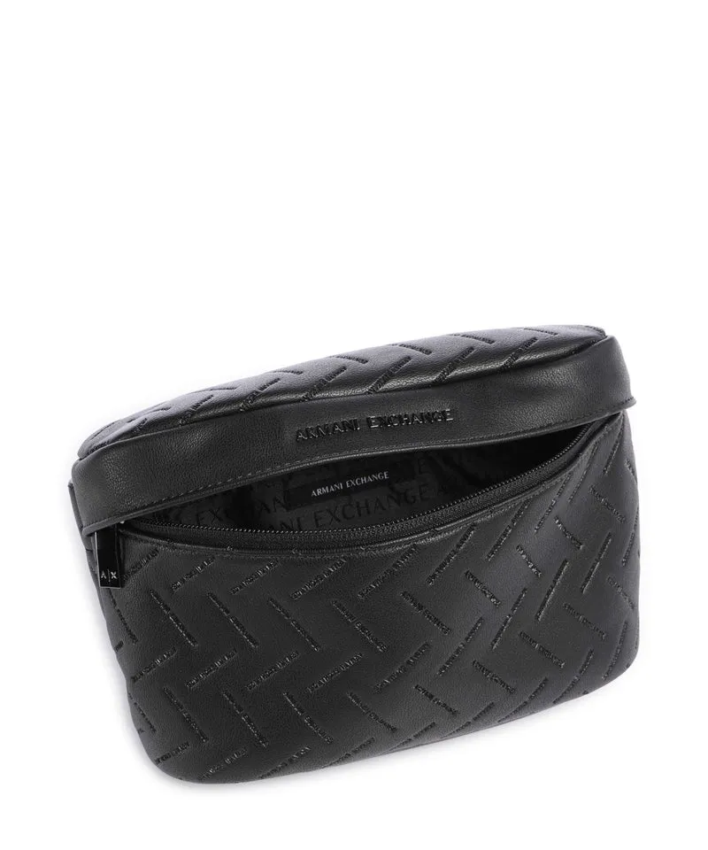 Armani Exchange Ginevra Embossed Gürteltasche black