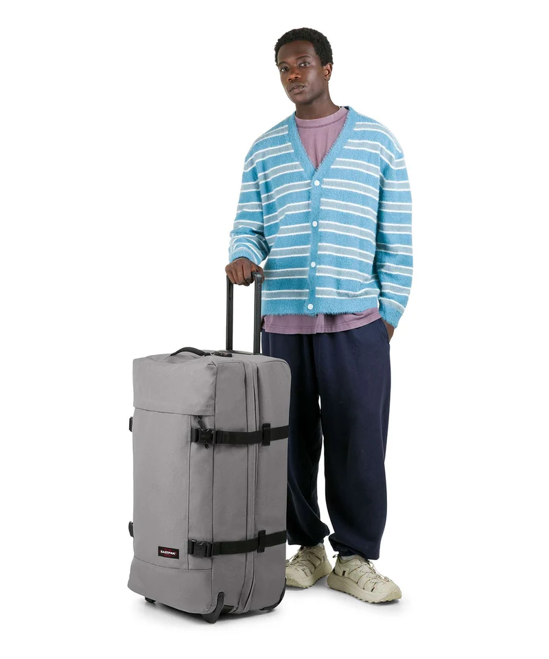 Eastpak Tranverz L Rollenreisetasche pebble grey