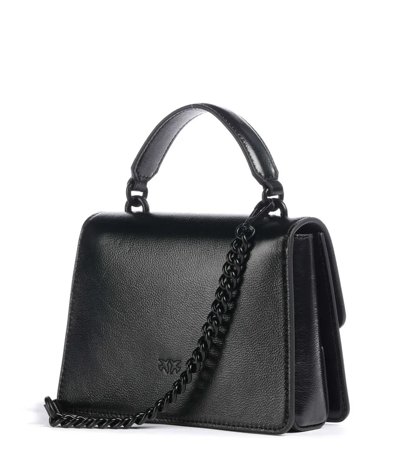 Pinko Love One Mini Handtasche nero limousine block color