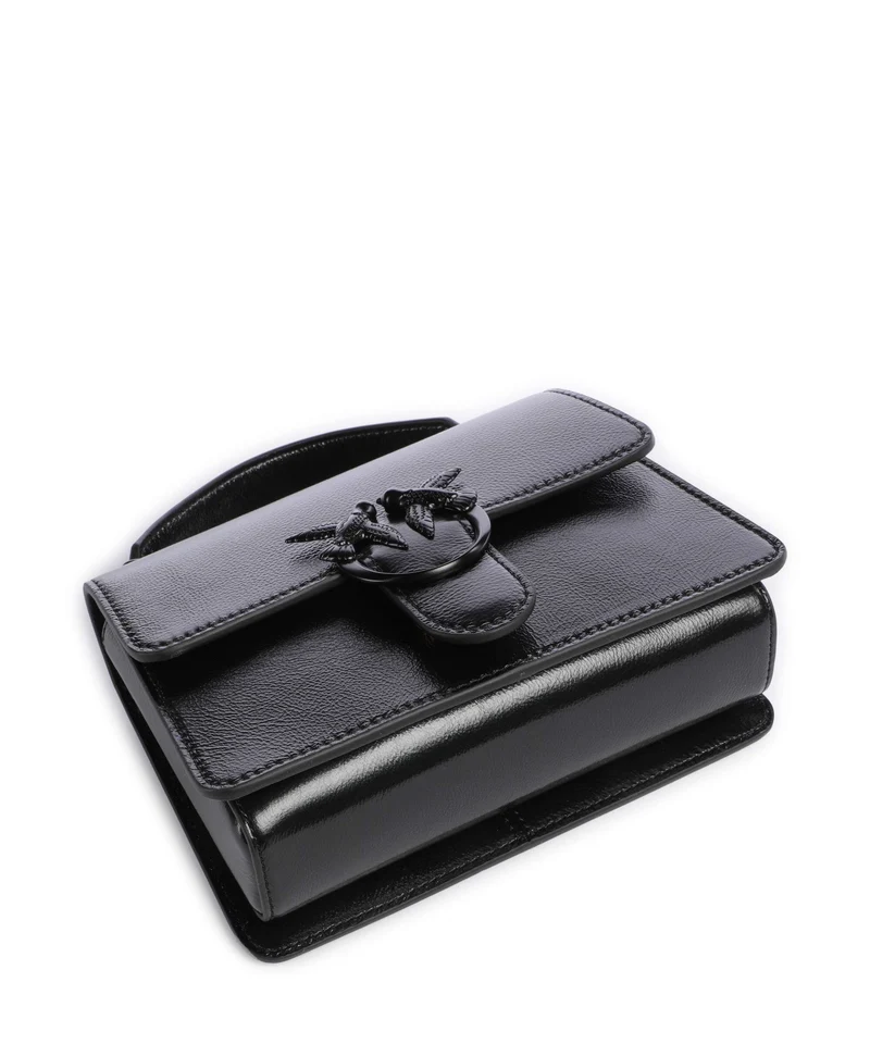 Pinko Love One Mini Handtasche nero limousine block color