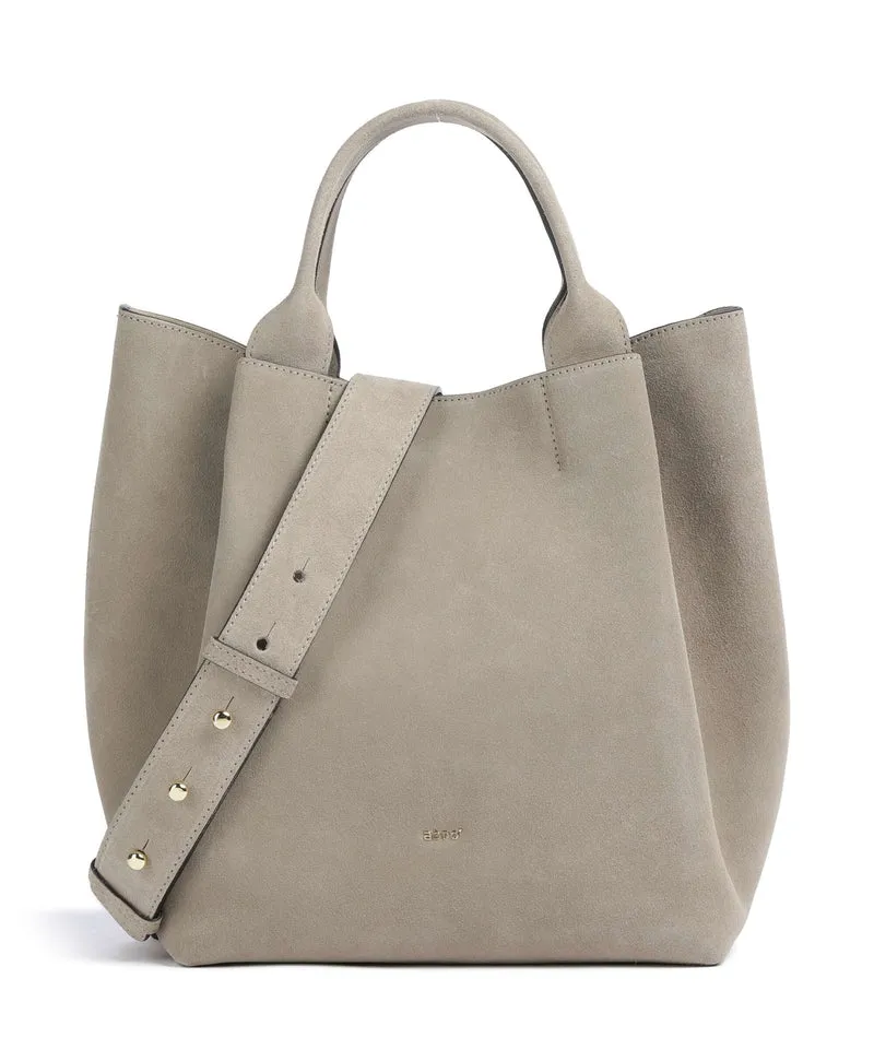 Abro Suede Essential Medium Handtasche siena
