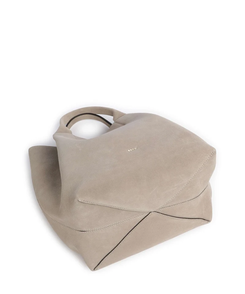 Abro Suede Essential Medium Handtasche siena