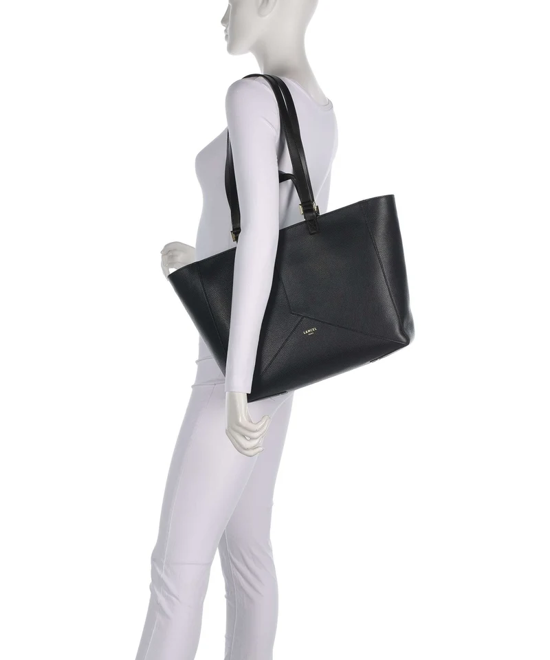 Lancel Enveloppe M Shopper black