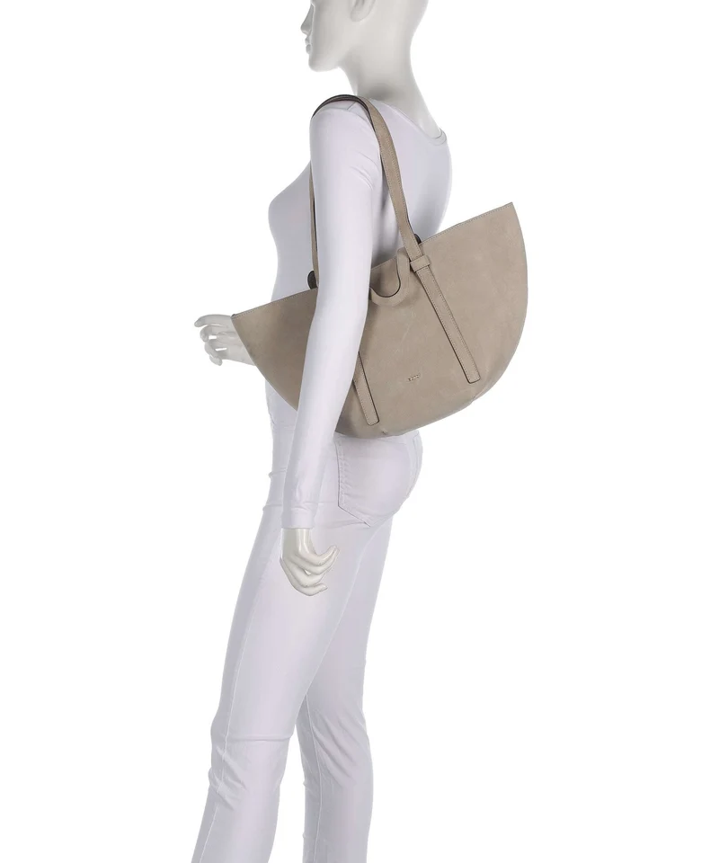 Abro Suede Cosmo Medium Shopper siena