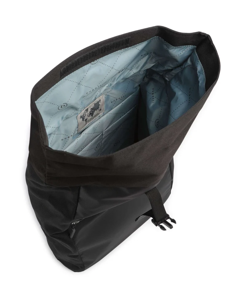 Bugatti Blanc Delight Rolltop Rucksack schwarz