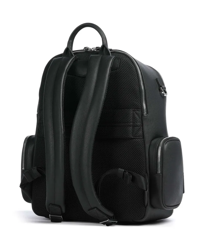 Emporio Armani Business Regenerated Rucksack black beauty