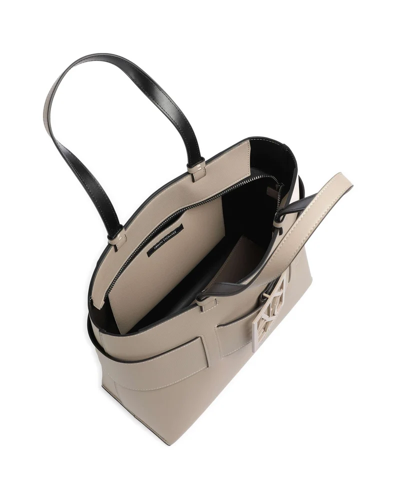 Armani Exchange Susy S Shopper sand