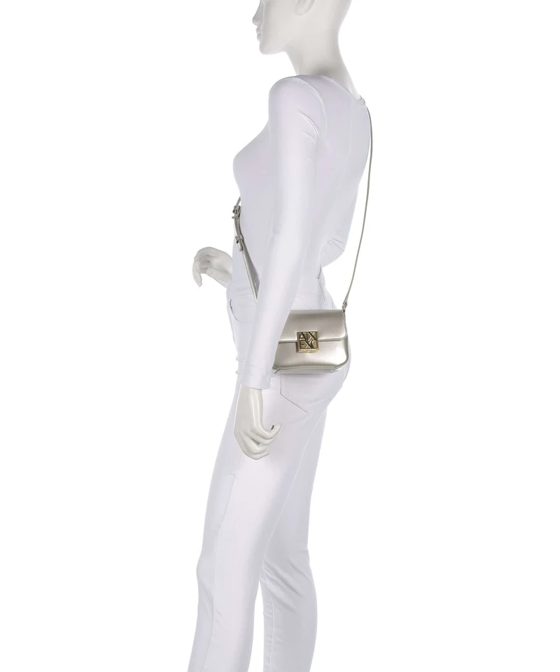 Armani Exchange Amy S Umhängetasche light gold