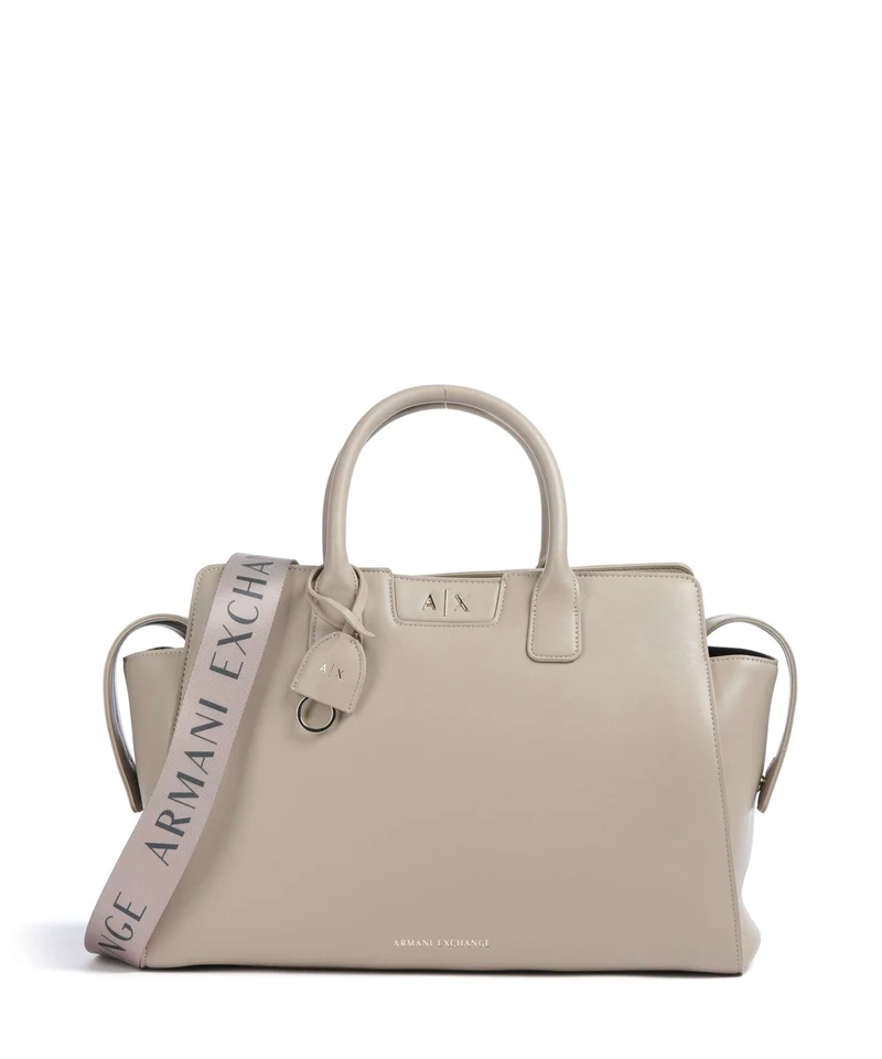 Armani Exchange Amelie L Handtasche sand