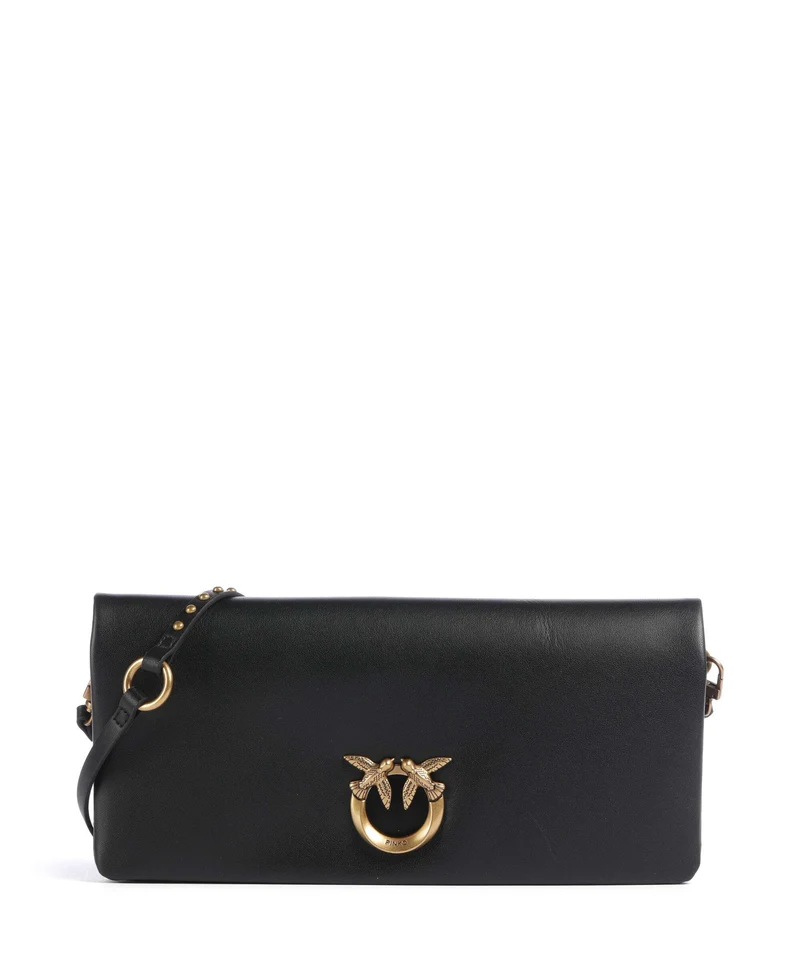 Pinko Click Soft Classic Umhängetasche nero/antique gold