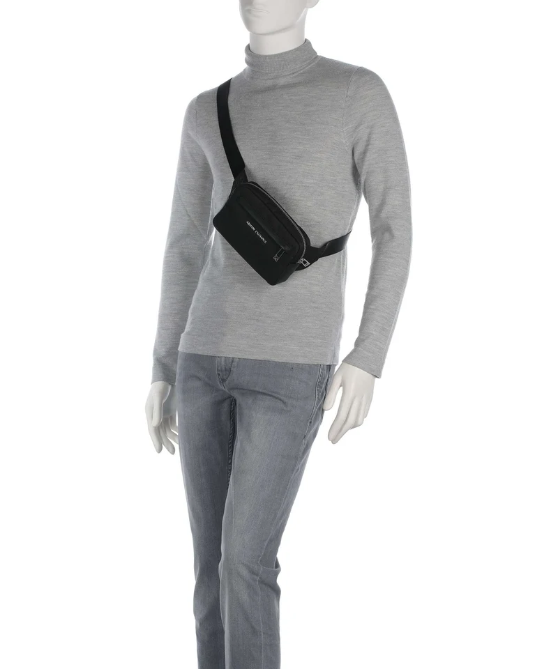 Armani Exchange Singapore Gürteltasche black