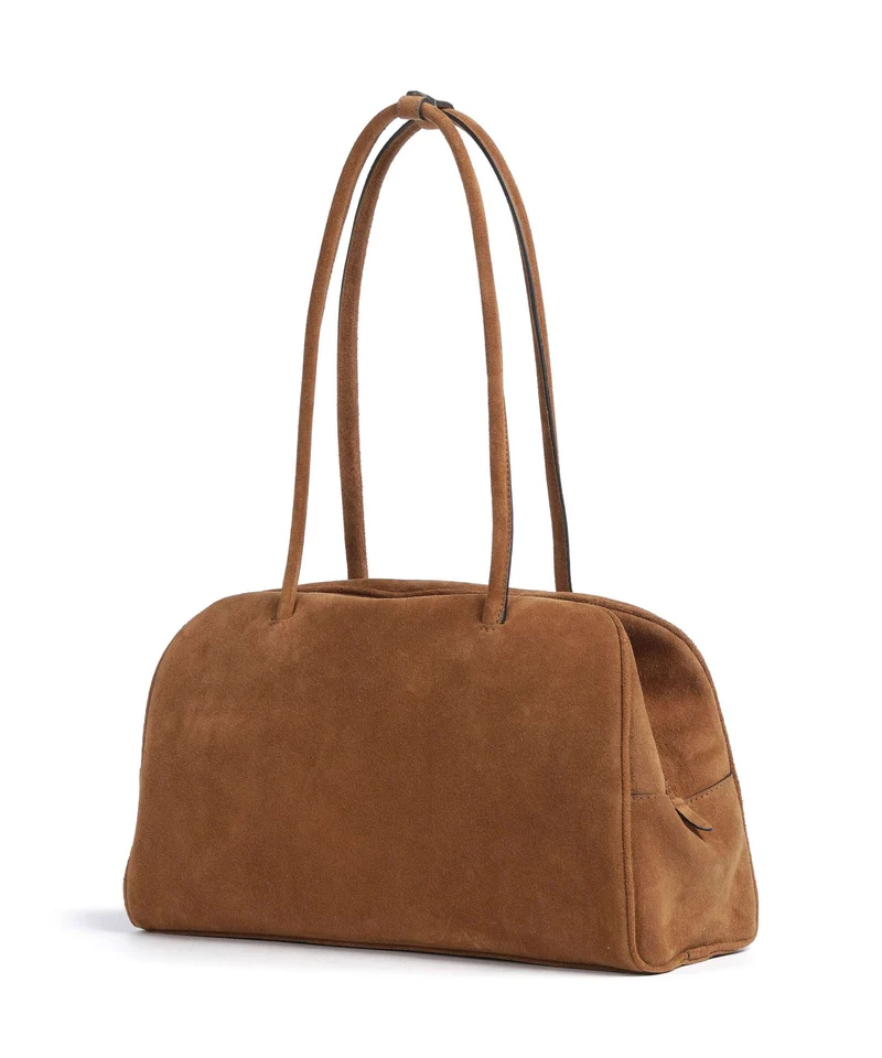 Abro Suede Amara Schultertasche cuoio