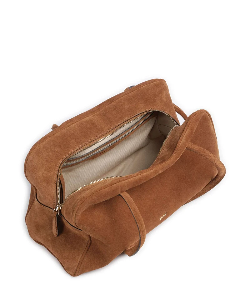Abro Suede Amara Schultertasche cuoio