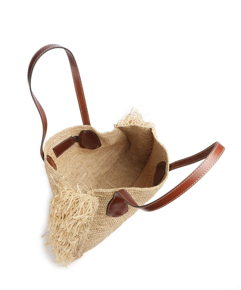 The Bridge Luna Shopper marrone