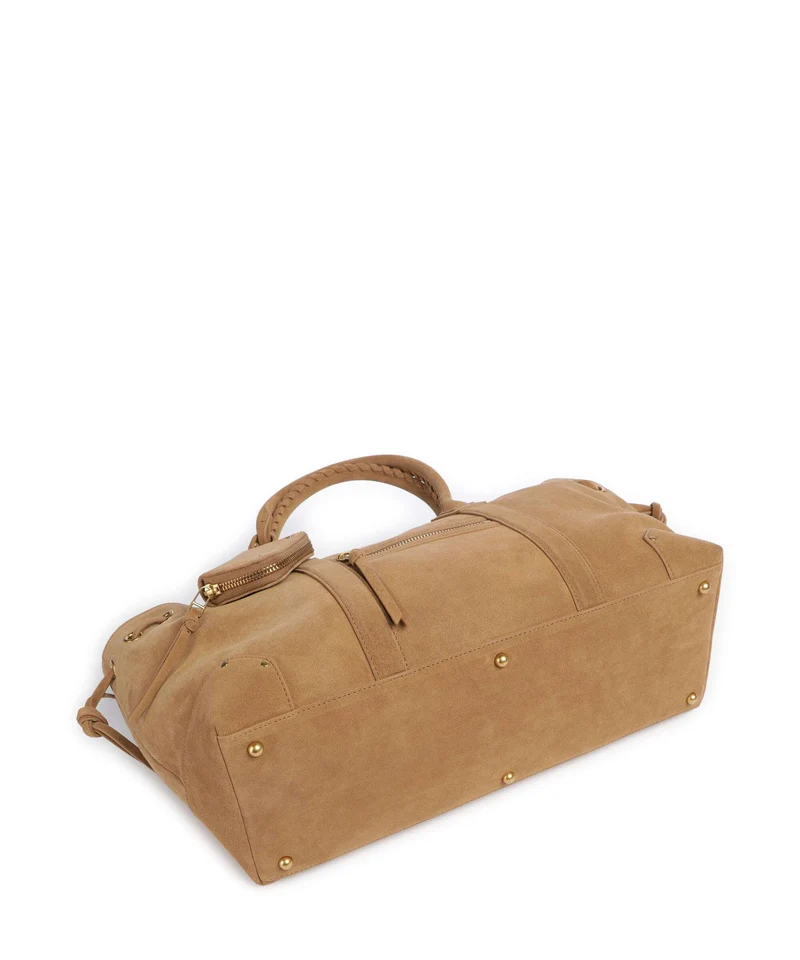 The Kooples Handtasche camel
