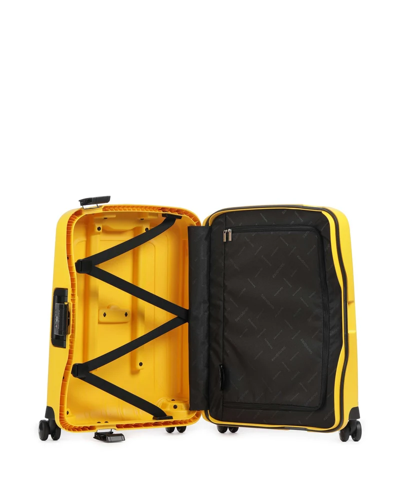 Samsonite S'Cure 4-Rollen Trolley citrus
