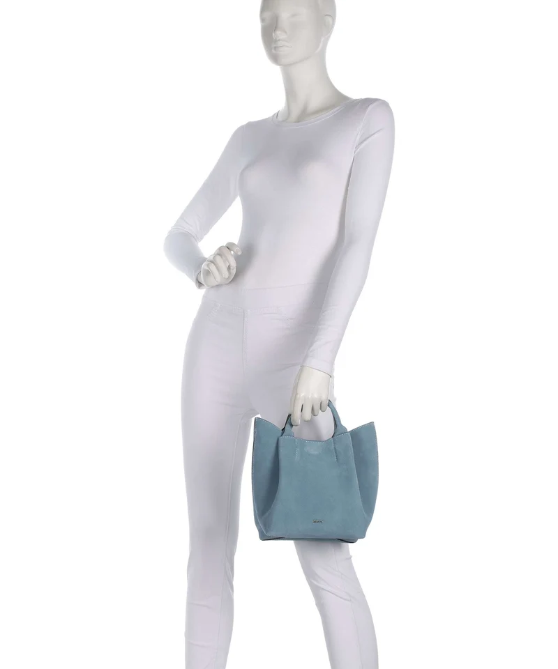 Abro Suede Essential Small Handtasche sapphire