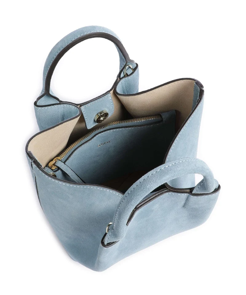 Abro Suede Essential Small Handtasche sapphire