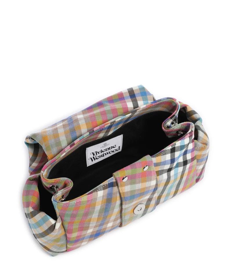 Vivienne Westwood Hazel Heather Check Treasure Schultertasche multicolour