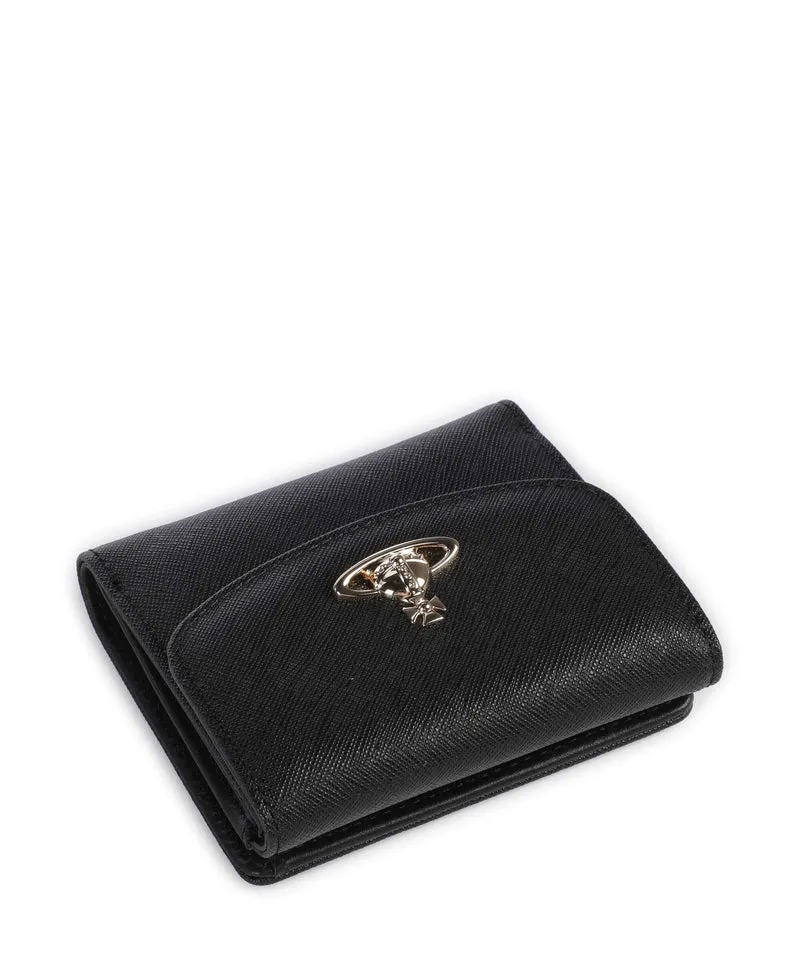 Vivienne Westwood Saffiano Small Geldbörse black