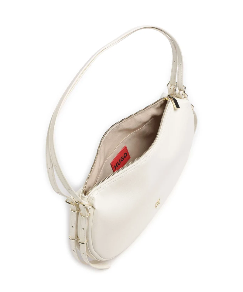 Hugo Neeko Schultertasche open white