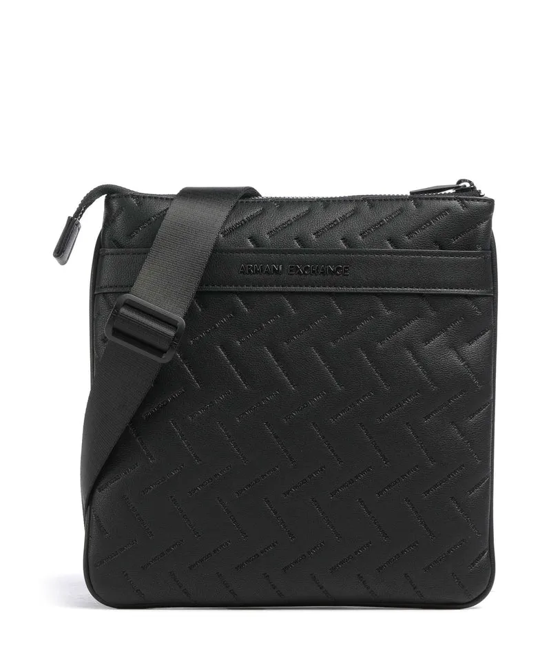 Armani Exchange Ginevra Embossed Umhängetasche black