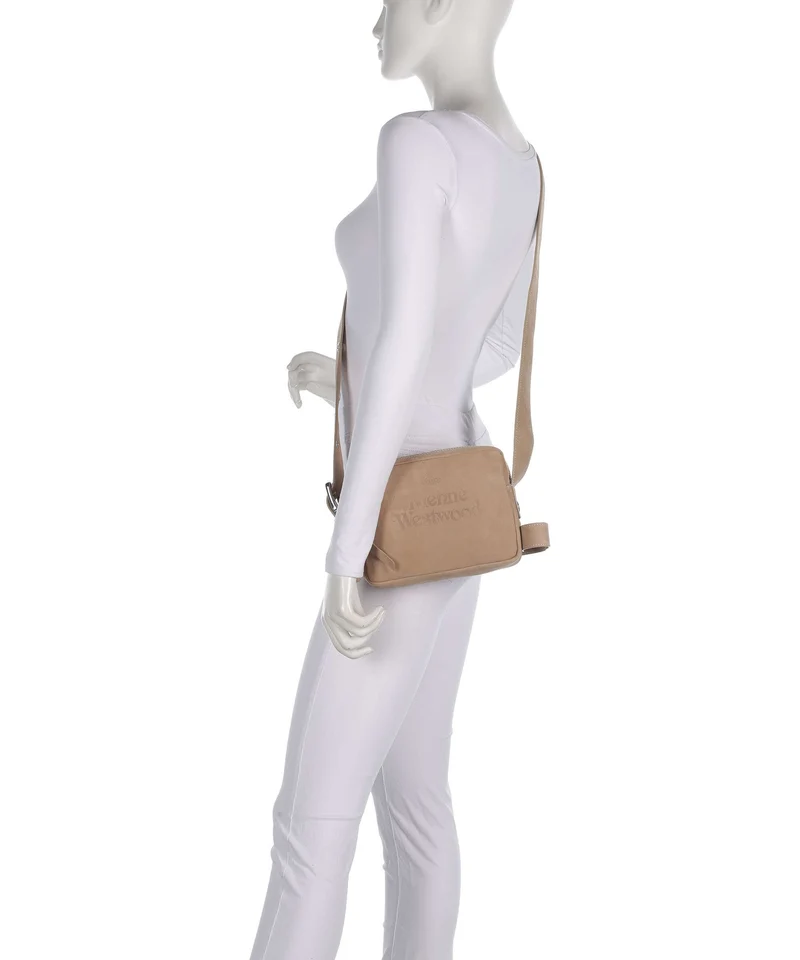 Vivienne Westwood Carrie Umhängetasche beige