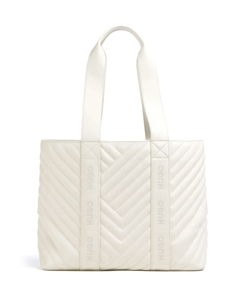 Hugo Becky Shopper open white