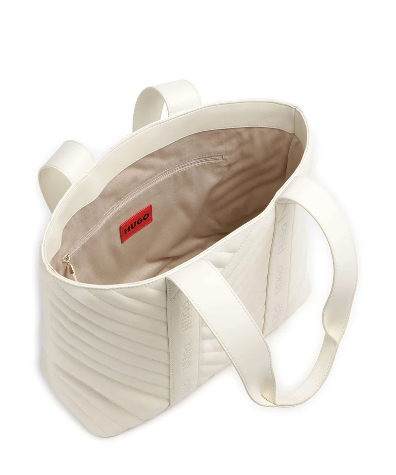 Hugo Becky Shopper open white
