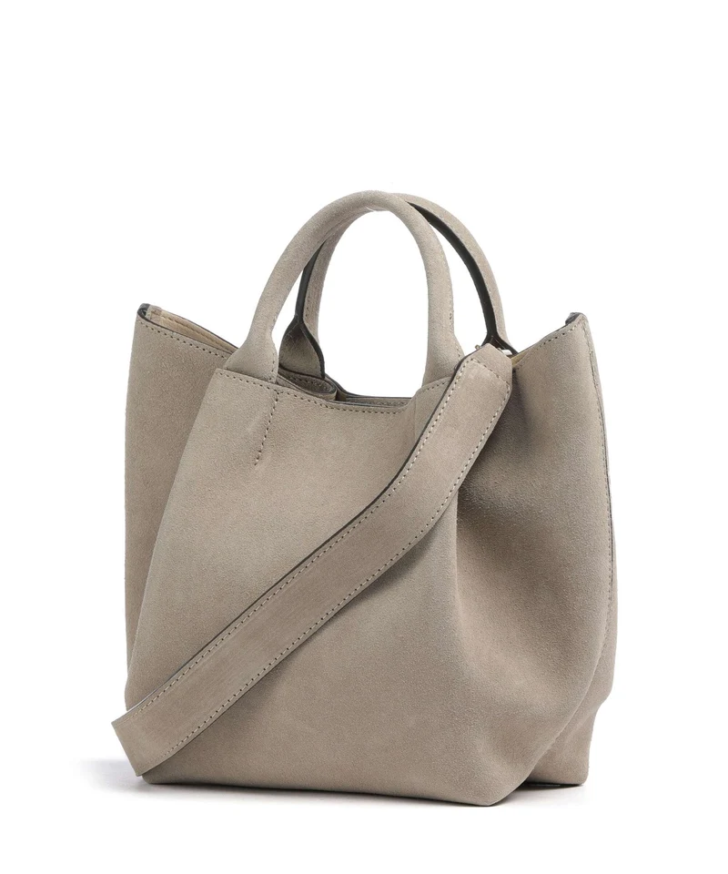 Abro Suede Essential Small Handtasche siena