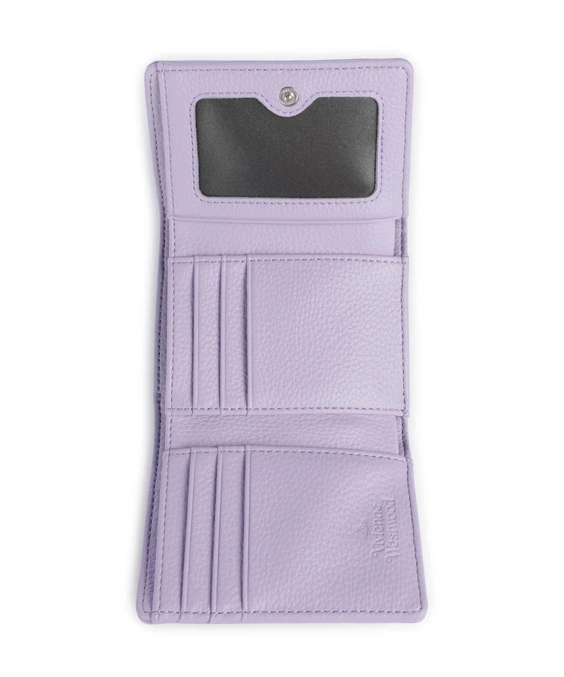 Vivienne Westwood Frame Grain Small Geldbörse lilac