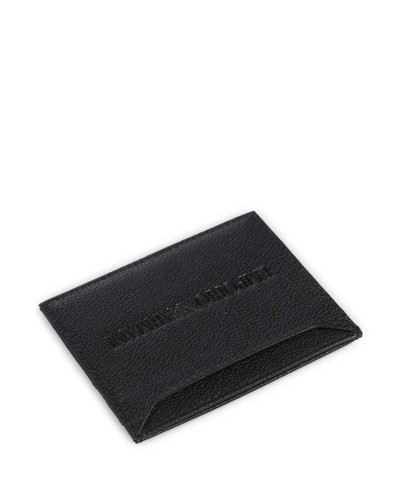 Emporio Armani Milano Kreditkartenetui black beauty