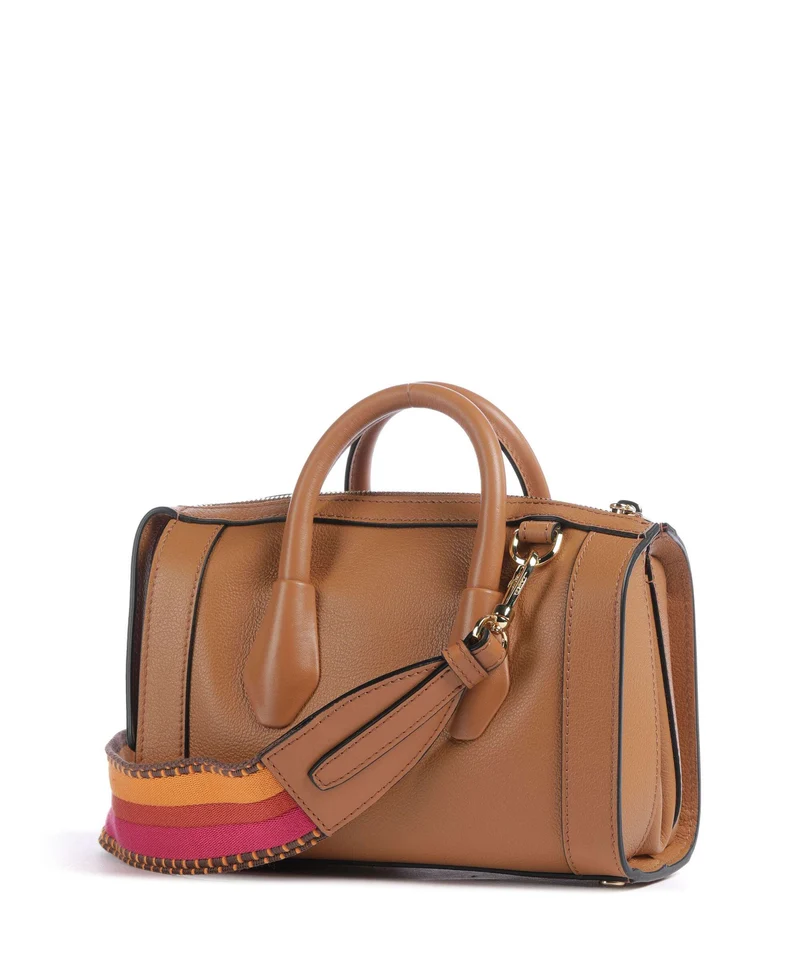 Lancel BCBG Mini Umhängetasche camel