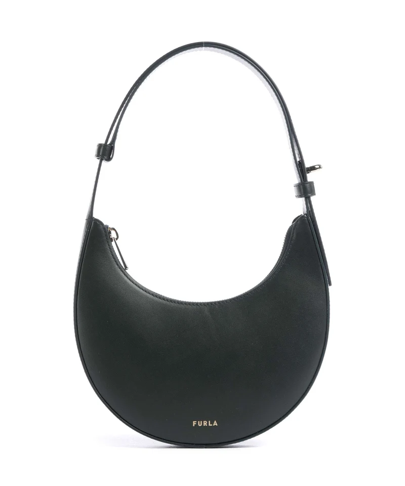 Furla Delizia Mini Schultertasche deep green