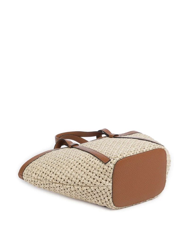 Abro Raffia Cordino Cosmo Medium Shopper caramel/cognac