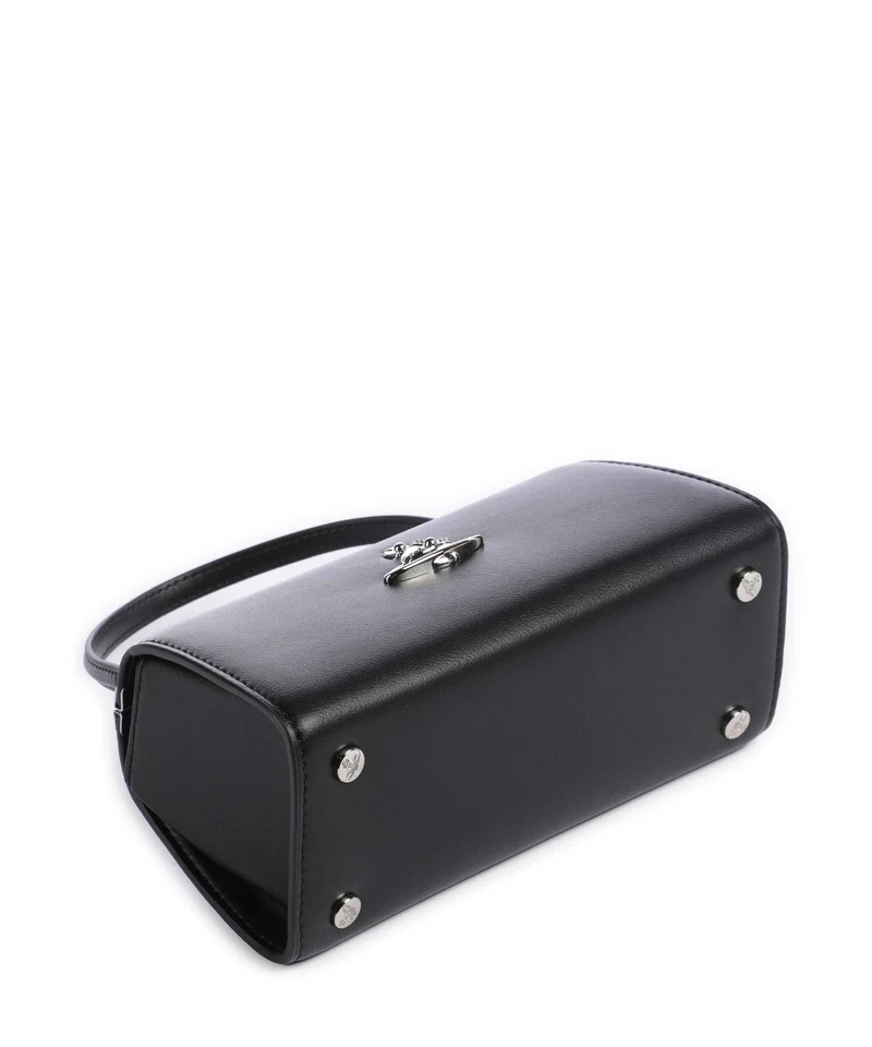 Vivienne Westwood Doll Frame Smooth XL Handtasche black