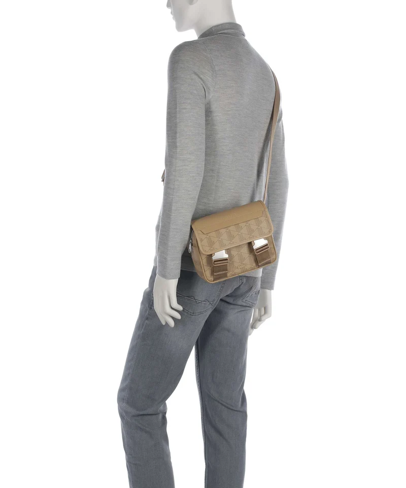Lacoste The Blend Umhängetasche monogram/viennois/otter